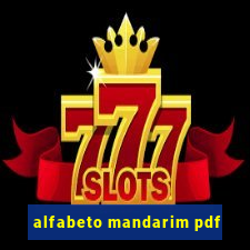 alfabeto mandarim pdf